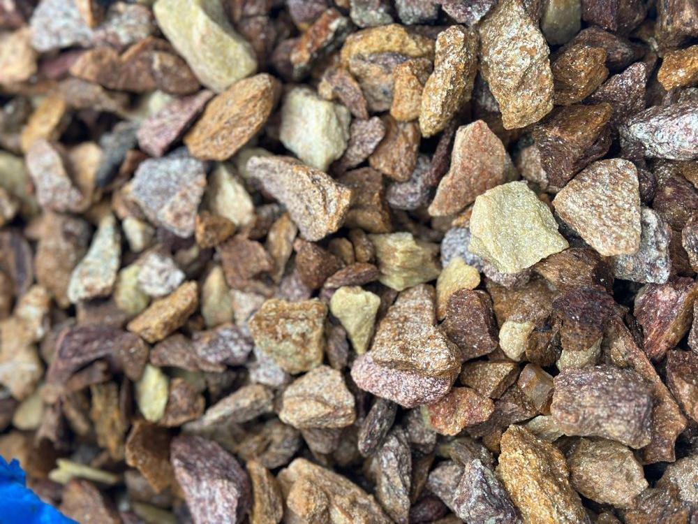 Златолит персиковый декоративная каменная крошка купить в Покачи