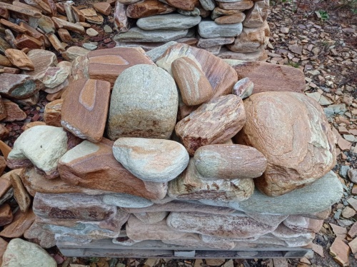 Златолит жёлтый, жёлто-зелёный глыбки и валуны для ланшафтного дизайна купить в Покачи