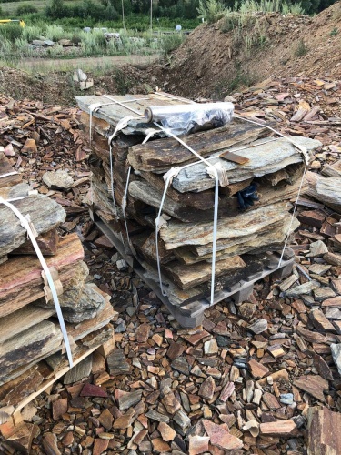 Плитняк кора дерева 50-100мм для пошаговых дорожек купить в Покачи