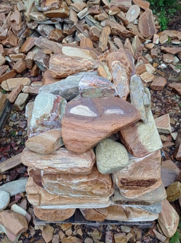 Златолит жёлтый, жёлто-зелёный глыбки и валуны для ланшафтного дизайна купить в Покачи