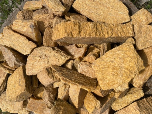 златолит декоративный щебень